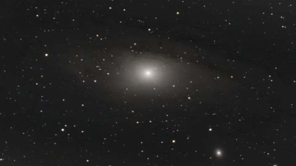 The Andromeda Galaxy through a Seestar S50 Pro: every photo, stacked